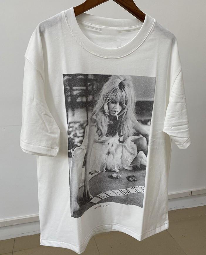 Collection Brigitte Bardot Tshirt All Size S5XL QT1637 Unisex T-Shirt XXXXL