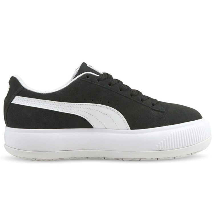 Puma Suede Mayu Black White Women Sneakers 380686-02