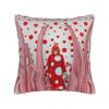 Yayoi Kusama Art Pillowcase Polyester Cushion Cover Decorations Polka Aesthetic Pillow Case Cover Home Square 18'