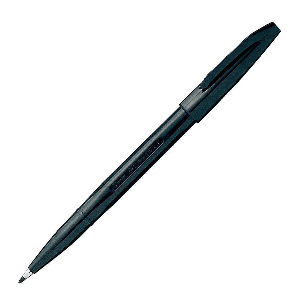 

Pentel Signature Pen, набор из 10 шт., черная, на водной основе, S520-AD