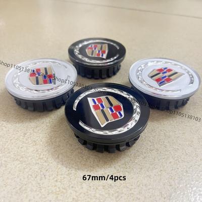 4 Stück 66mm Acryl Auto Radnabenkappen Abdeckung für BLS CT4 CT6 CTS SLR SLS SRX XT4 XT5 XT6 XTS Escalade Deville DTS