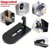 Foldable Car Roof Rack Step Car Door Foot Pedal Aluminum Alloy Latch Hook Safety Hammer Universal Car Accessory