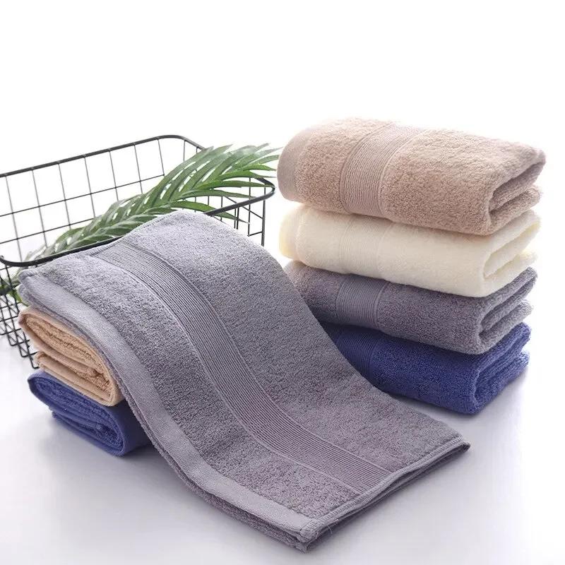 100% Cotton Beach Hotel Shower Towel 35x75cm High Quality and Soft Bathroom Accessories Home Microfiber Towel Large Beach Towels
