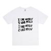 2026 Fight Club I Like Myself Loose Fit Short Sleeve T-Shirt with Letter Print Casual Comfortable Style for Everyday Wear