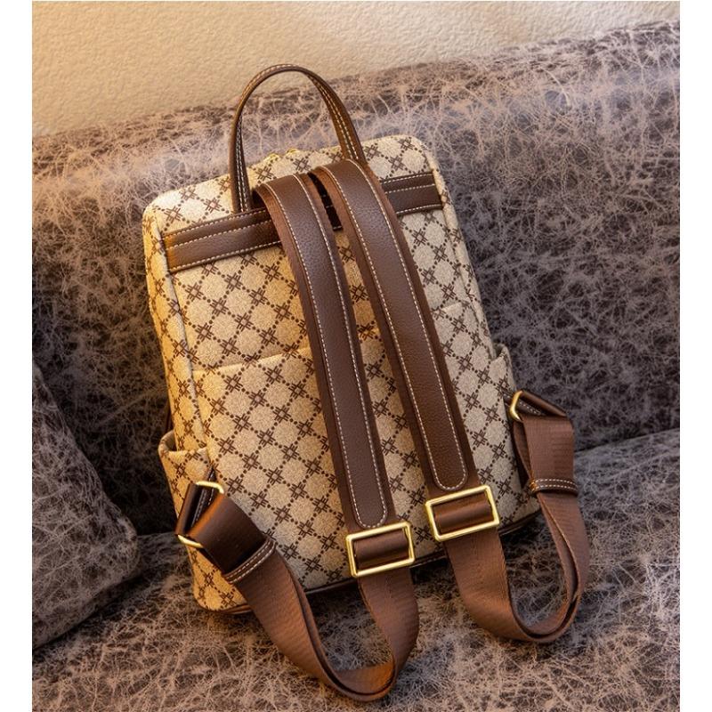 Echter Lederrucksack für Damen Neuer koreanischer Stil Modischer und vielseitiger Damenrucksack Trendmarke Große Kapazität