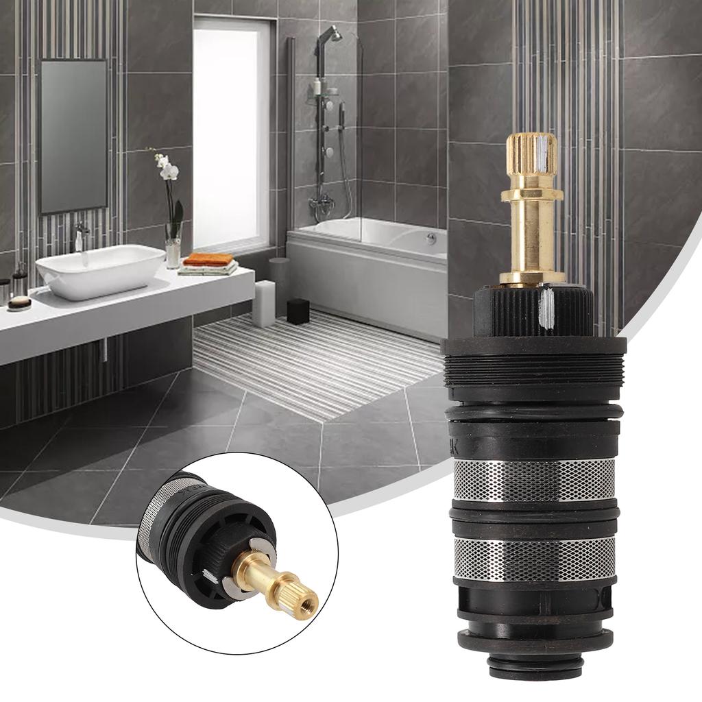 Bathroom Kitchen Accessories Thermostatic Valve Easy To Install Hot And Cold Water Intelligent Brass High Quality