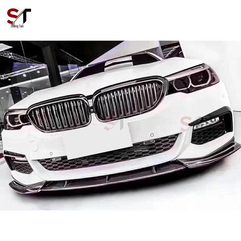 Carbon Fiber FD Style Three-Piece Front Lip Splitter for BMW 5 Series G30/G38