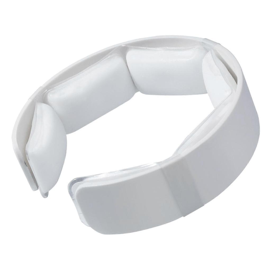 Cooling Neck Ring with Instant Relief, Reusable Wrap for Hot Weather and Summer, White