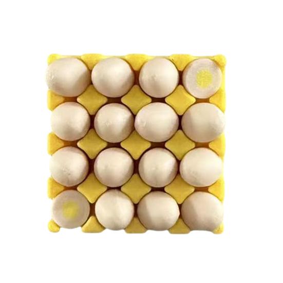 3D Egg Holder Refrigerator Egg Tray Magnet Farmhouse Decorative жёлтый
