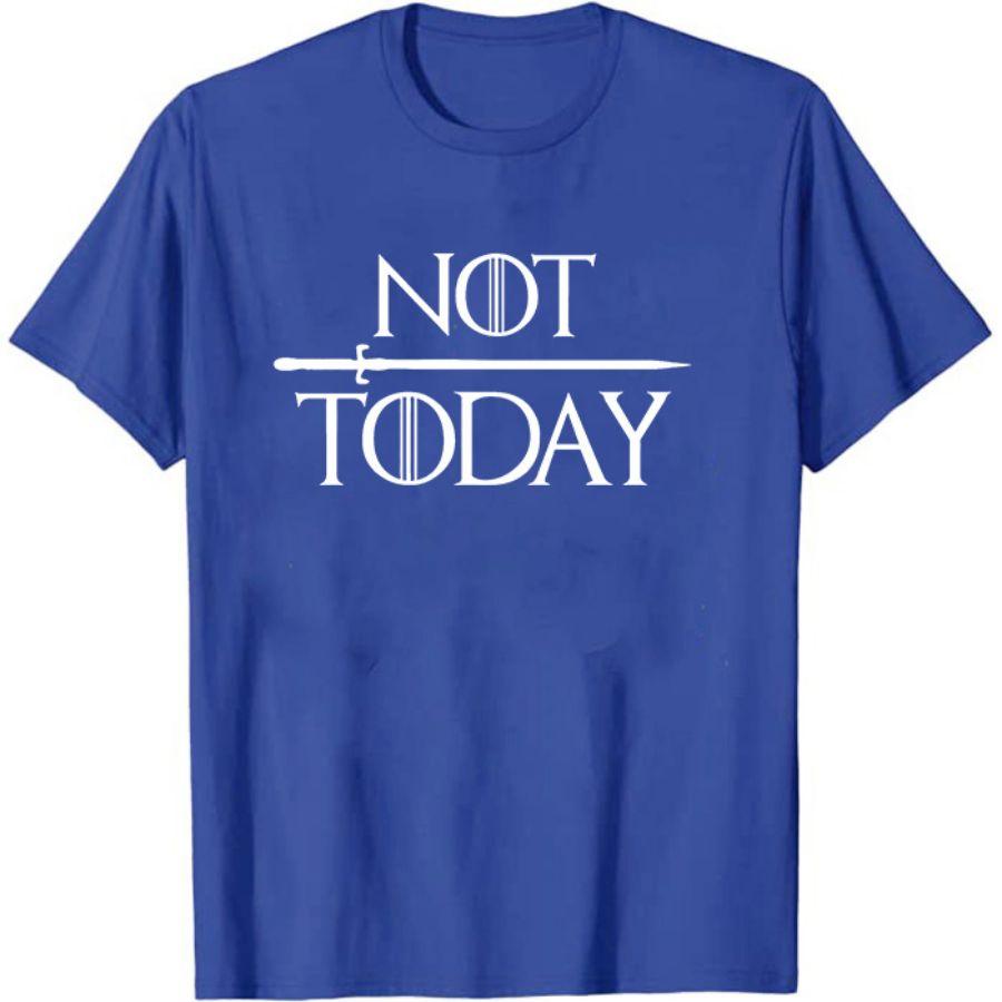 Buy Not Today Letter Print Comfy Casual 