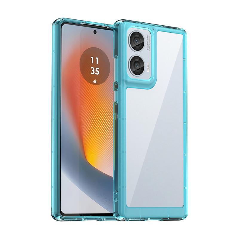 For Motorola Moto Edge 50 Fusion Case Motorola Moto Edge 50 Fusion Cover Shockproof Hard PC TPU Silicone Protective Phone Cover