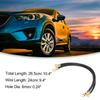 ACROPIX Wire Power Transfer Cable Car Universal Black 3pcs