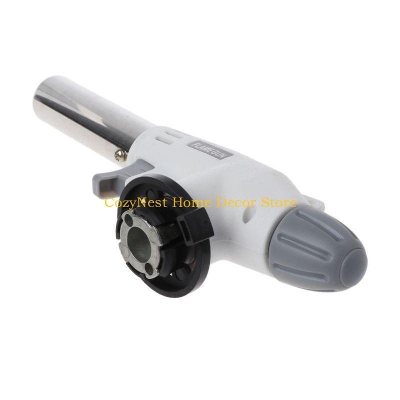 92MF Metal Flame Gas Torch for Professional Family Cooks Wind Proof