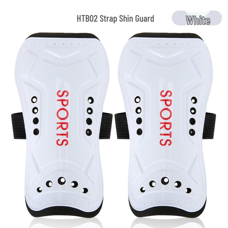 Universal Football Shin Guards with Ankle Straps - Protective Gear for Kids, Teens, and Adults