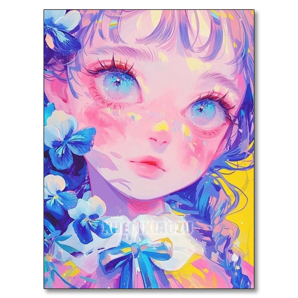 5D Cartoon Girl Diamond Painting Series Dreamy Art Full Diamond Mosaic Embroidery Cross Stitch Kit DIY Home Decor New Arrivals
