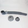 Universal bathtub drainer with waste hose basin waste set sink strainer for shower room bathtub plug type drain fittings