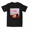 JADE IT Girl Single Printing T-shirt 2025 New Fashion Men Women Tshirt Cotton Round Neck Comfortable Tee-shirt Aesthetic Clothes