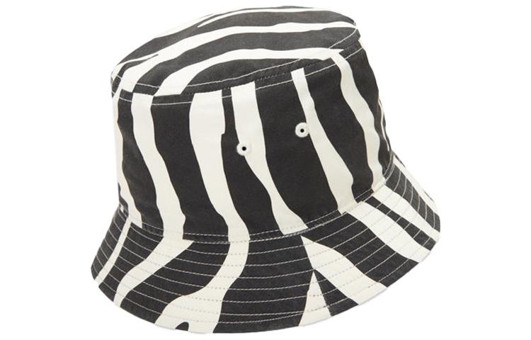 Converse Zebra Print Cotton Bucket Hats Unisex Black White 10018910-001