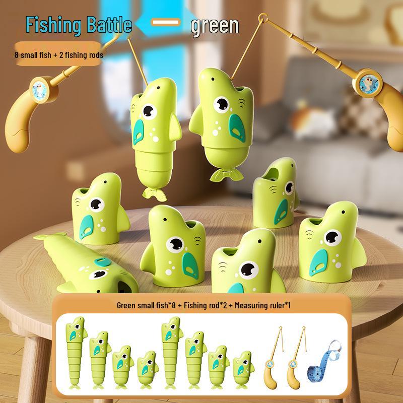 Fishing Master: Interactive Parent-Child Educational Game - Retractable Desktop Fishing Toy