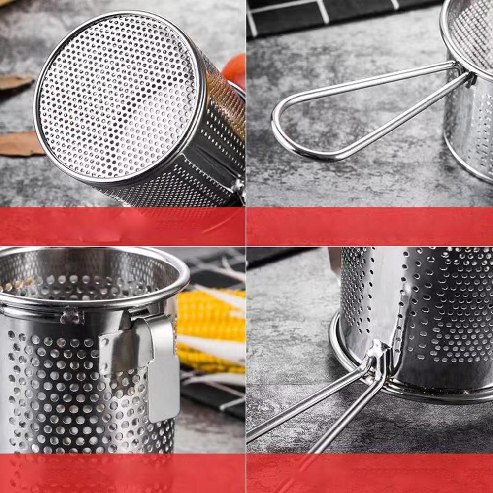 Stainless Steel For Pasta Noodle Strainer Colander for Cooking and Straining