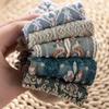5 Pairs of Retro Guochao Short Socks Women's Low-top Boat Socks Embroidered Literary Court Socks Ethnic Wind Resistance Socks Women Socks