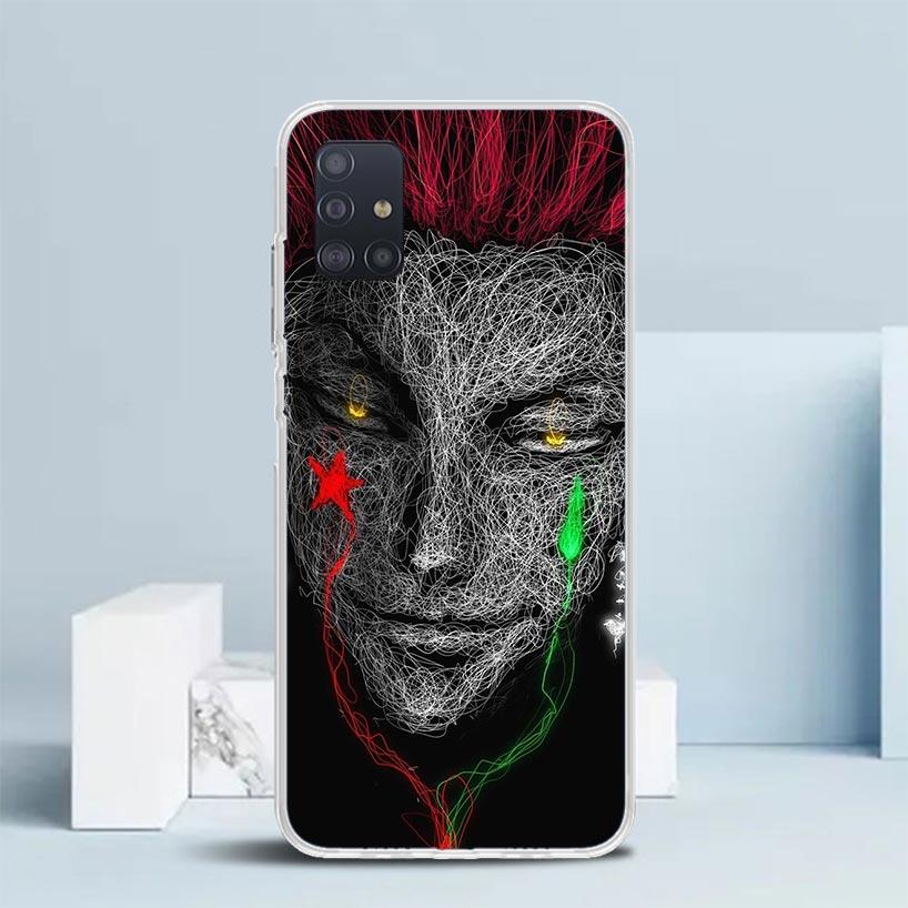 Huner X-Hunters Hisoka Phone Case For Samsung Galaxy A52 A32 A22 A12 A51 A50S A30S A10S Note 20 Ultra 10 S10 Plus A31 A20 A71 A7