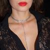 Fashion Full Rhinestone Chain Choker Necklace For Women Long Tassel Chocker Crystal Collar Party Jewelry Gift Neck Accessories