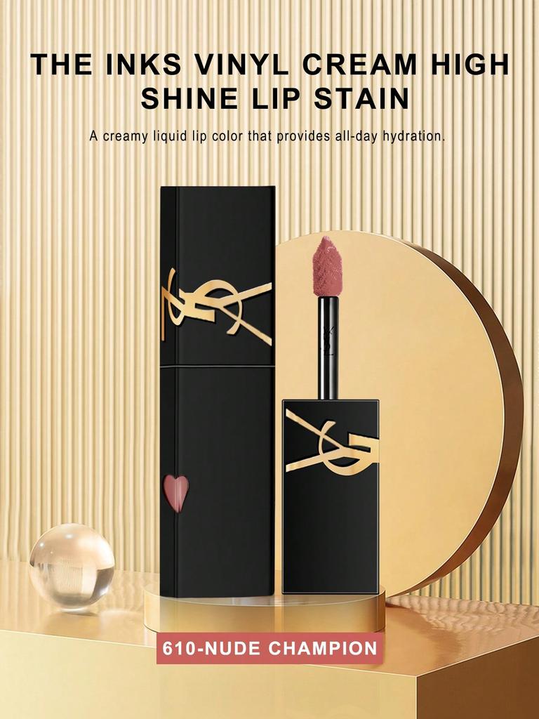 YSL The Inks #610/#416 5.5ML Vinyl Cream - Longwear Transfer - Proof Lip Stain