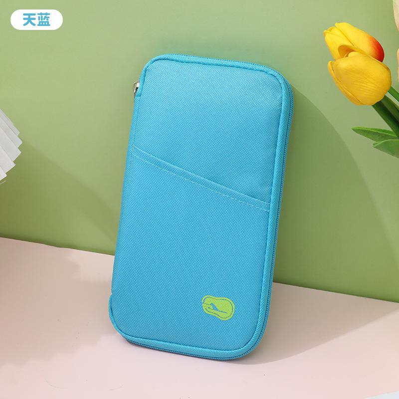 1 Piece Rfid Blocking Passport Wallet Travel Essentials Wallet Travel Document Organizer Credit Cards Case Passport Holder Bag