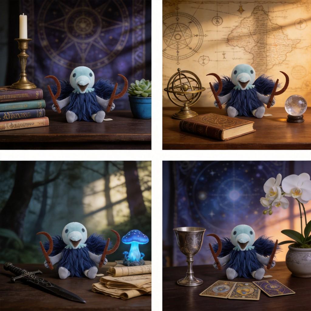 Slay The Spire Cultist Plushie Cartoon Animal Toy With Pp Cotton For Collectors