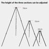 Camping Campfire Tripod For Hanging Pot Outdoor Cookware Picnic Cooking Pot Grill Rack Barbecue Support Aluminum Alloy Tripod