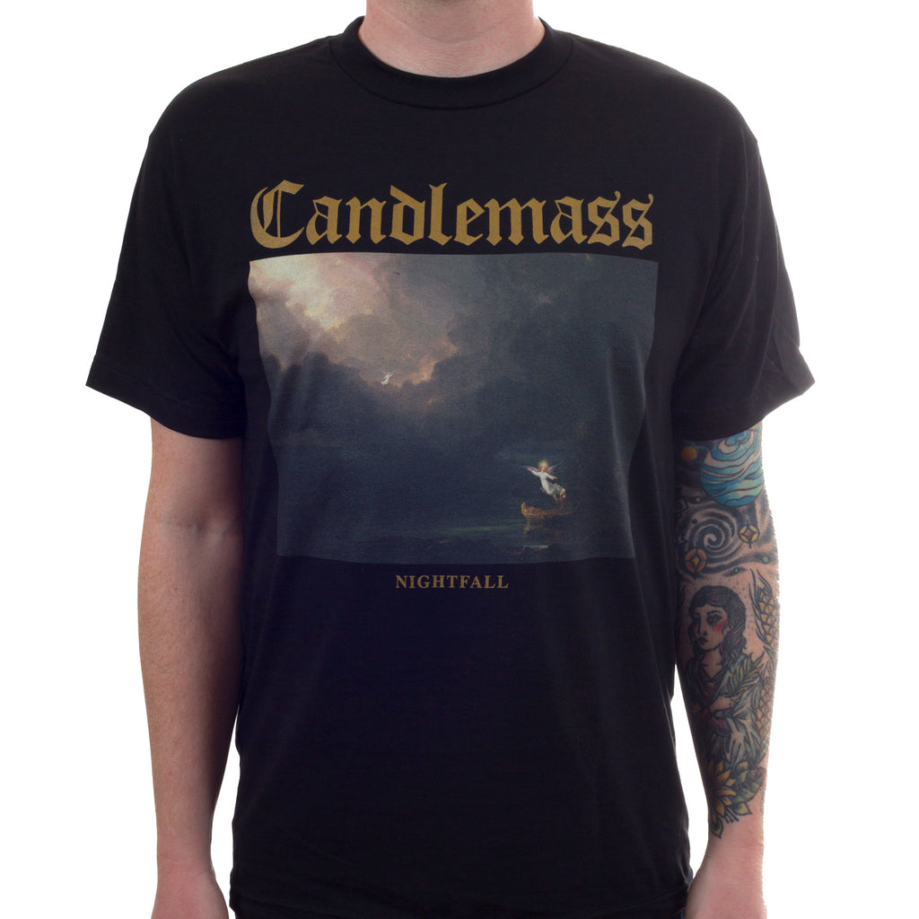 Candlemass Graphic Cotton T-shirt Unisex Summer Short Sleeve Fashion Brand Tee Luxury Casual Vintage Retro Top
