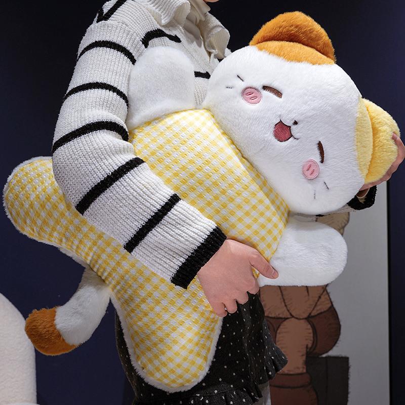 Cartoon Elephant Pig Cat Animal Comfort Rabbit Pillow Sleep Companion Toy Chair Cushion Pillow Birthday Gift