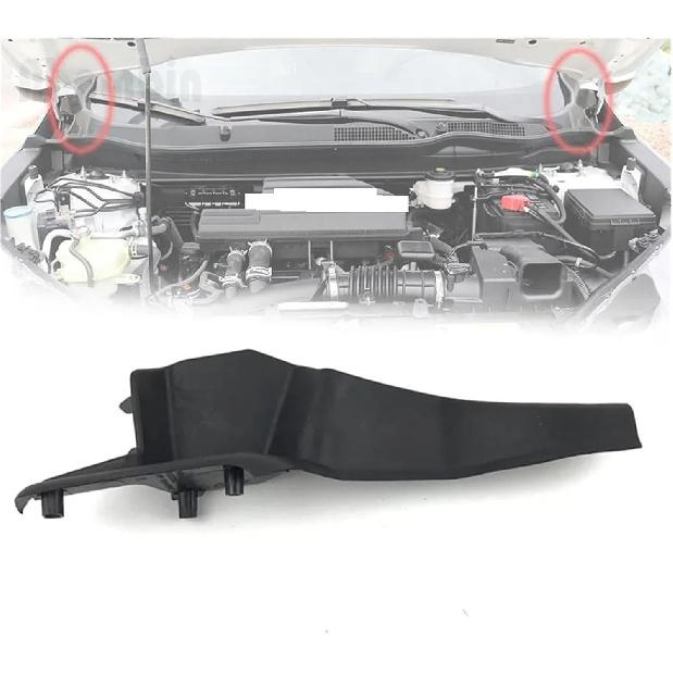 Front Windshield Wrap Corner Trim Trim Engine Hood Hinge Cover Rubber Fit For CR-V 2018 2019 2020 2021 2022(Left and Right)