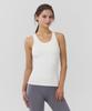 Reina Mora Stretch Tank Cream White
