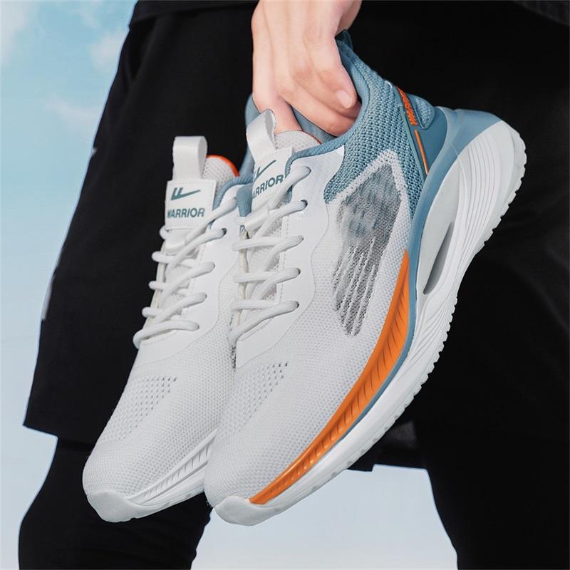 Warrior Sports Casual Fashion Simple Trendy Versatile Durable Lightweight Rebound Low-Top Long Distance Running Test Shoes Men sneaker WXY(ZA)-422301