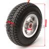 9 Zoll Rad 9x3.50-4 Reifen Schlauch und Felge Kombi für Elektroroller Skateboard Pocket Bike Dreirad Go-Kart Teile