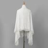 Fashion Boho Women's Cardigan Shawl Breathable Elegant Hollow-Out Shawl Solid Color Lightweight Ethnic Style Shawl Women's Wear