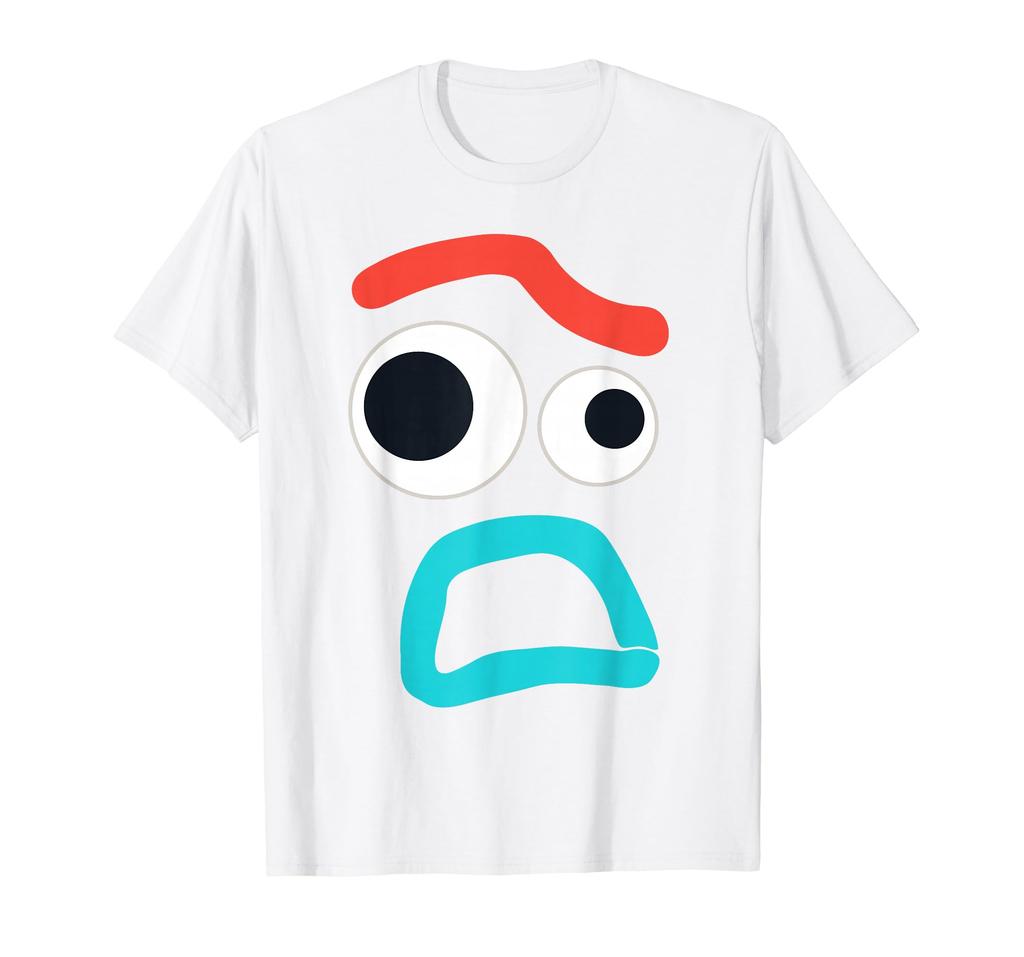 Disney and Pixar Toy Story 4 Forky Timid Face Costume T-Shirt