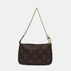 [Pre-Owned] Louis Vuitton Mini Pochette Accessoires 'Brown Monogram Canvas' - Good #YJ0Y4Y