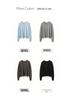 Women's 2026 Autumn/Winter Loose Fit Color Block Cashmere Cardigan
