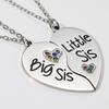 Combination Stainless Steel Lettering Love Friendship Necklaces Ins Net Red Wind Good Sister Necklaces 2 Piece Set