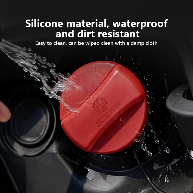 AAAPQ1 Silicone Car Fuel Tank Cap Trim Cover Car Accessories For BMW 1 3 5 7 Series M F01 F20 F10 F13 E52 E53 E60 E93