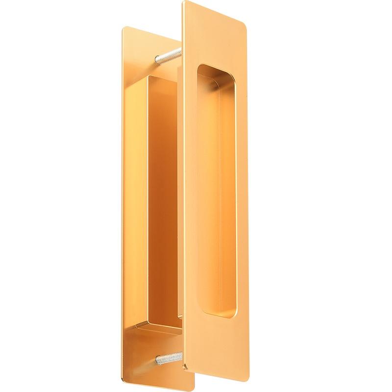 Sliding Door Hidden Pull Handle Cabinet Door Invisible Embedded Handle Kitchen Door Recessed Slot Handle For Sliding Doors