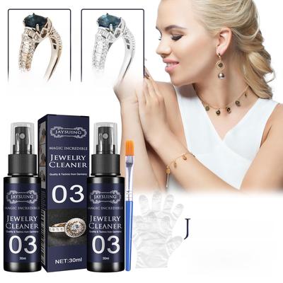Multi-Purpose Jewelry Cleaner Spray 30ml Professional Watch Ring Diamond Gold Silver Cleaning Solution