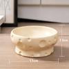 Pet Ceramic Bowl - Nordic High-Legged Ceramic Cat Food Bowl - Snack Tray - Specifically Designed for Kittens and Puppies