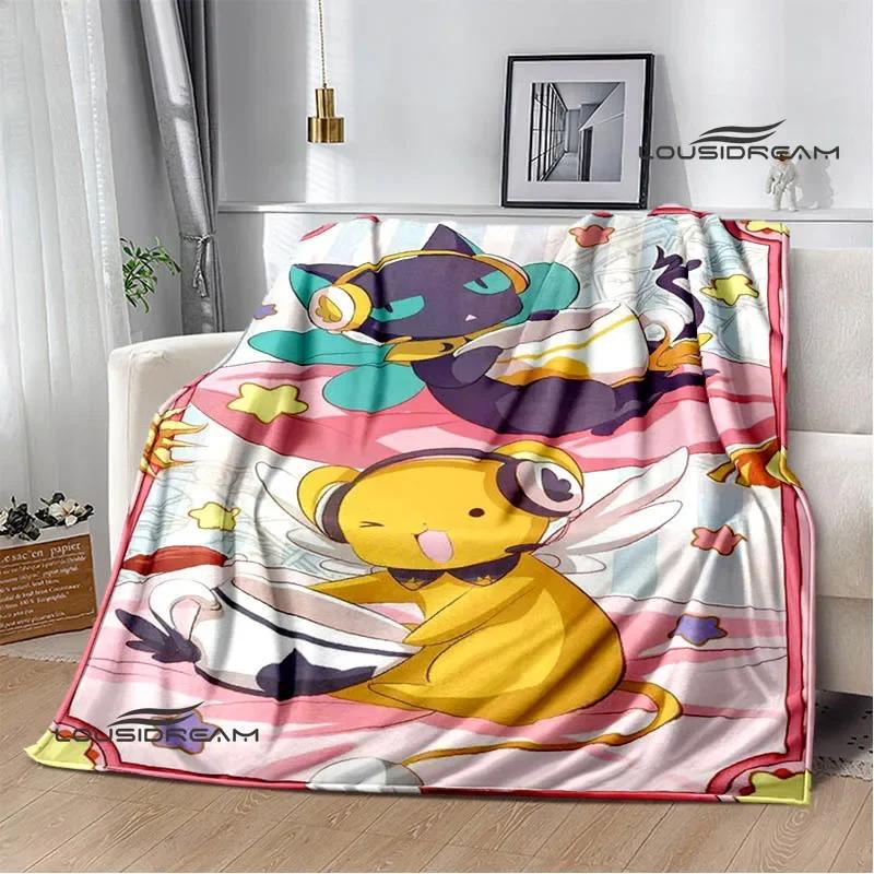 Card Captor Sakura Cartoon Decken Mode Decken Warme Flanell Weiche Bequeme Decke Haus Reise Decke Geburtstagsgeschenk