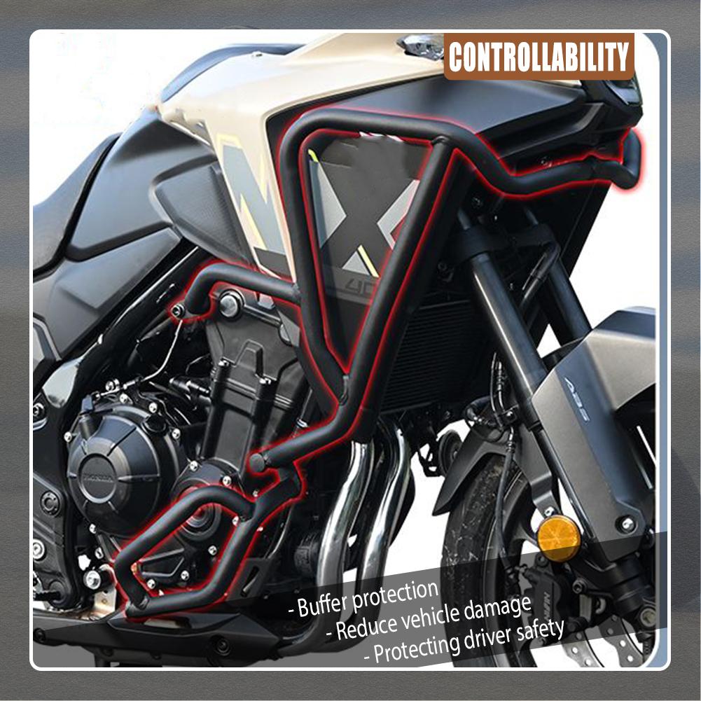 For Honda NX500 NX400 2024-2025 Engine Guard Highway Crash Bar NX 500 400 Motorcycle Frame Protection Bumper Accessories NX-500