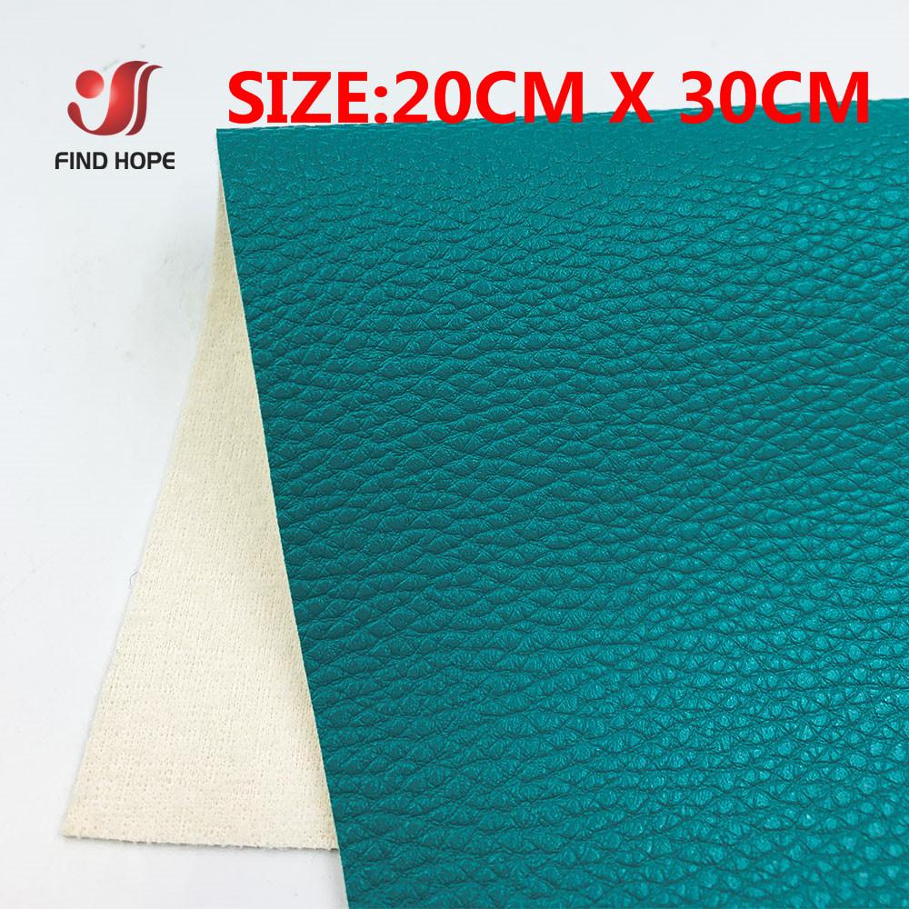 Lychee Pattern PU Leatherette Sewing Fabric Faux Leather Synthetic DIY Craft Brooch Bows Handmade Earring Making Doll Sheet