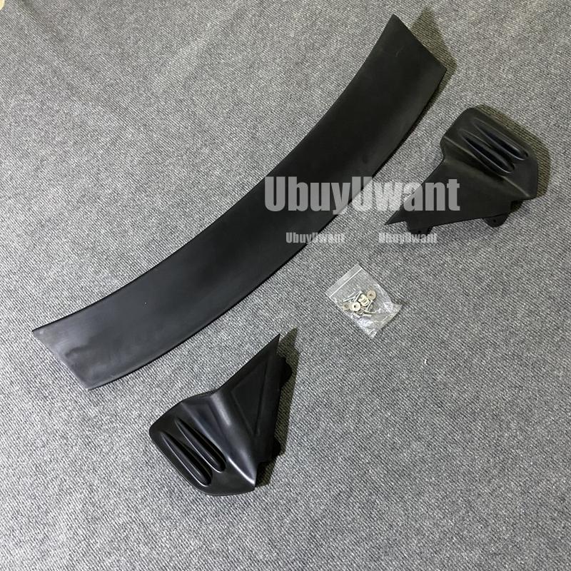 

For BMW Mini Cooper 2006-2013 R50 R53 R56 Ver.2.11/2.12 Type B JCW Style Carbon Fiber Rear Trunk Roof Wing Spoiler Lip